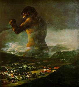 Francisco Goya.Kolossen