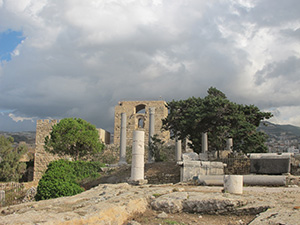 ruinerna i Byblos 