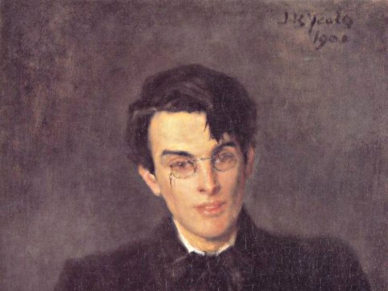 Porträtt av Yeats, utfört av fadern John Butler Yeats