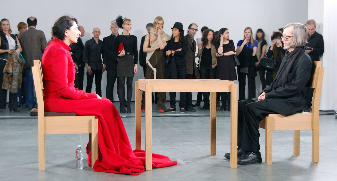 Marina Abramović, The Artist is Present, 2010