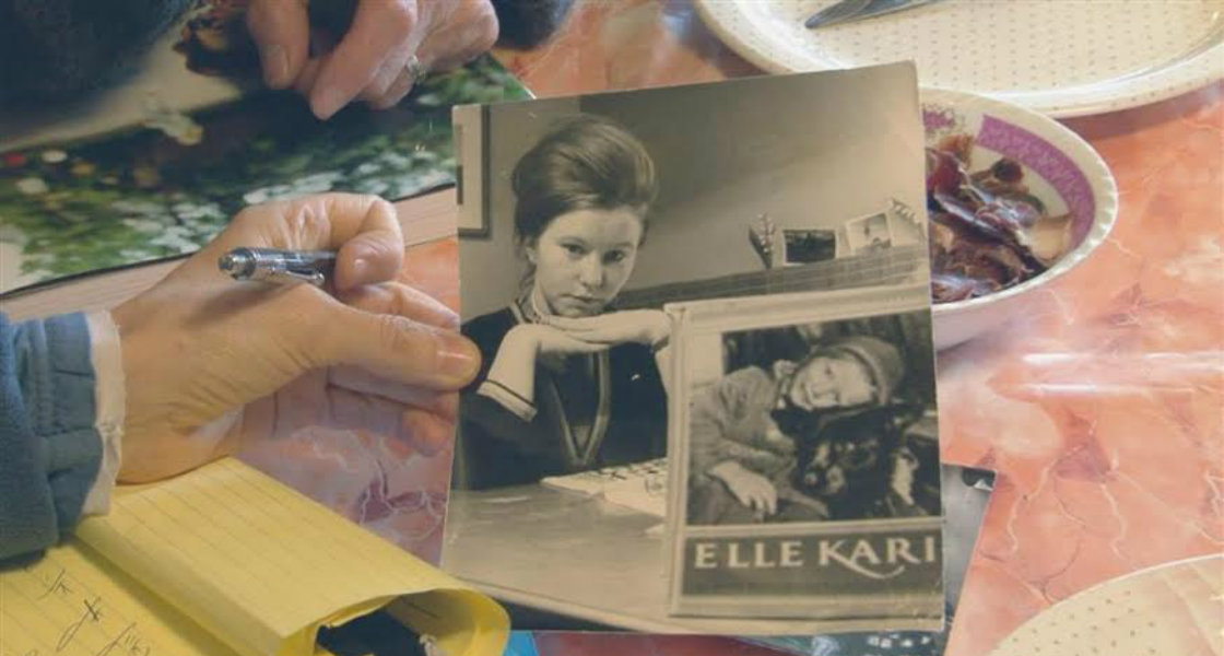 Reklambild till Dvorit Shargals film om den vuxna Elle Kari. Foto: Dvorit Shargal