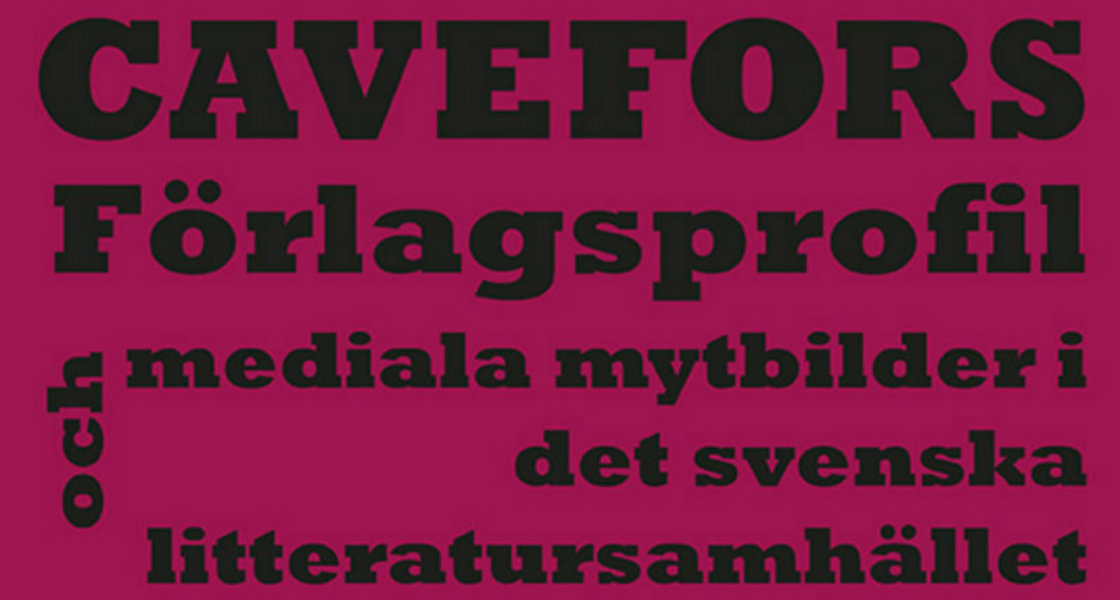 Cavefors - förlagsprofil och mediala mytbilder i det svenska litteratursamhället 1959-1982, detalj