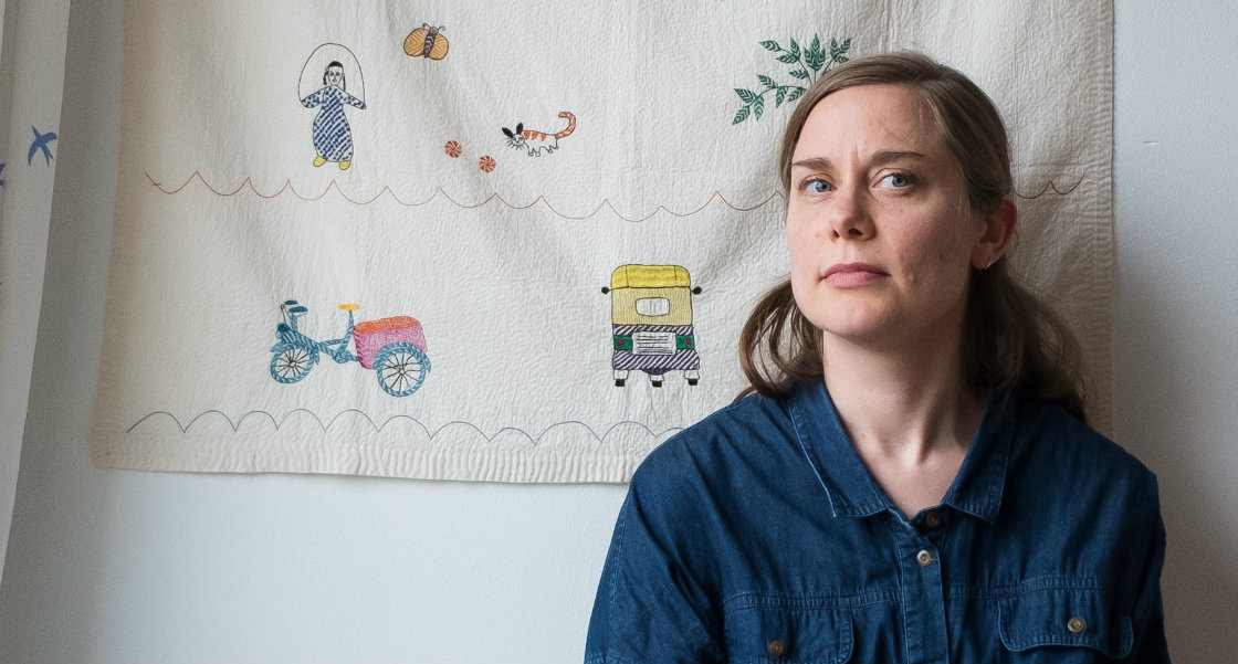 Bild: Porträtt av författaren (beskuret). Foto: Matti Koli