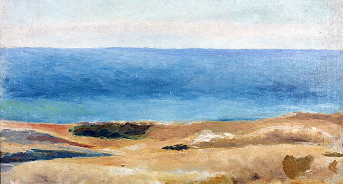 Ivan Aguéli, Havsstrand Gotland, 1889.