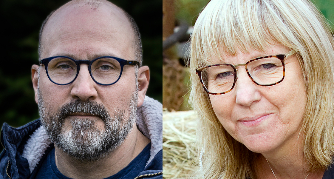 Peter Gembäck och Annika Sohlander. Foto: Ekerlids