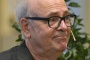 Patrick Modiano i Stockholm under Svenska Akademiens presskonferens 2014. Foto: Frankie Fougan